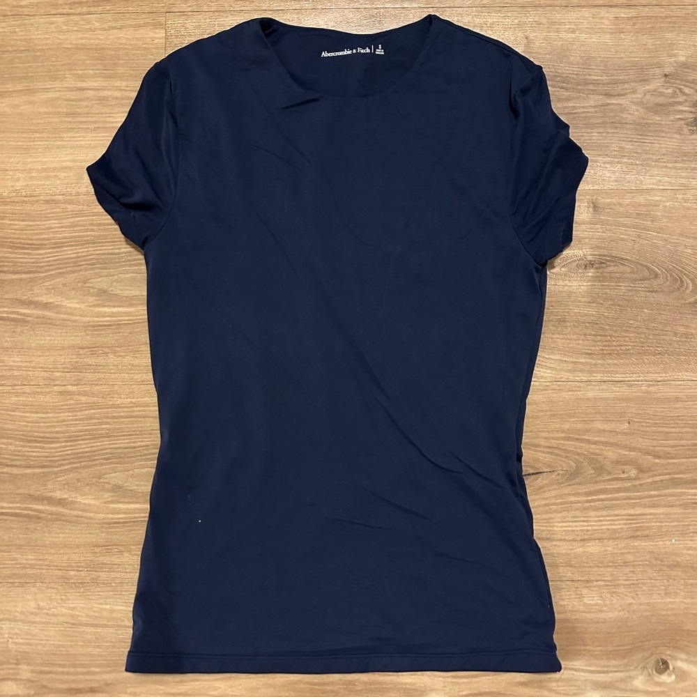 Navy Blue Seamless Tee